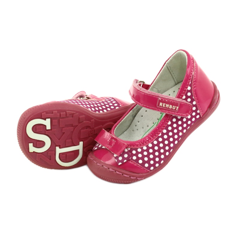 Ballerines fille Ren But 1405 rose blanche 5 Ballerines fille Ren But 1405 rose blanche 5