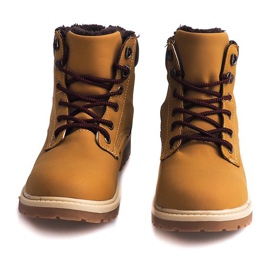 Timberki Trapery Bottes de neige D08 Camel brun 1