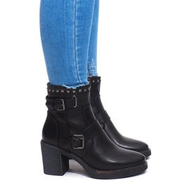 Bottes chaudes 7093 Noir le noir 2