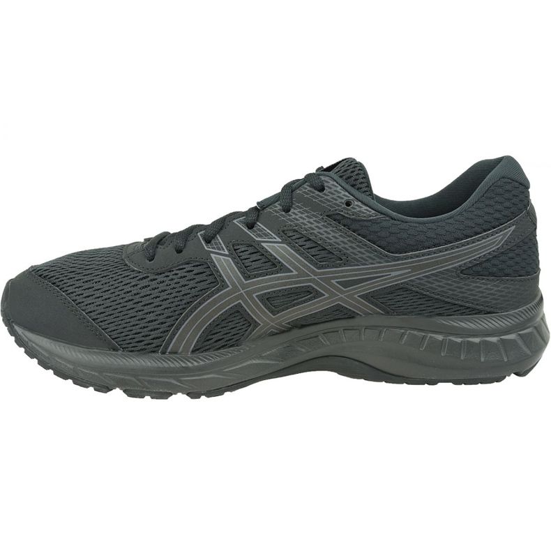 Chaussures de course Asics Gel-Contend 6 M 1011A667-002 noir gris 1