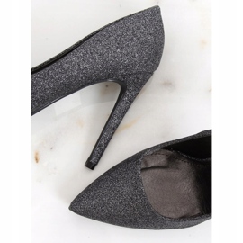 Épingles brocart graphite NF-58P Étain noir multicolore 1