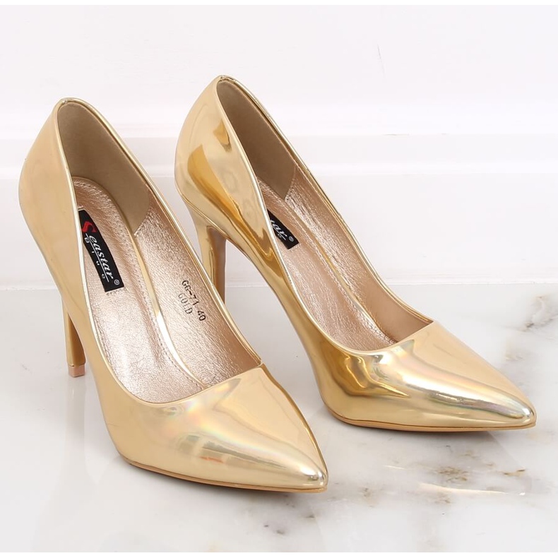 Épingles métalliques dorées GG-71P Or d'or 2