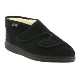 Dr.ORTO Befado pantoufles chaudes en polyuréthane pour femmes 986D011 noir le noir 1