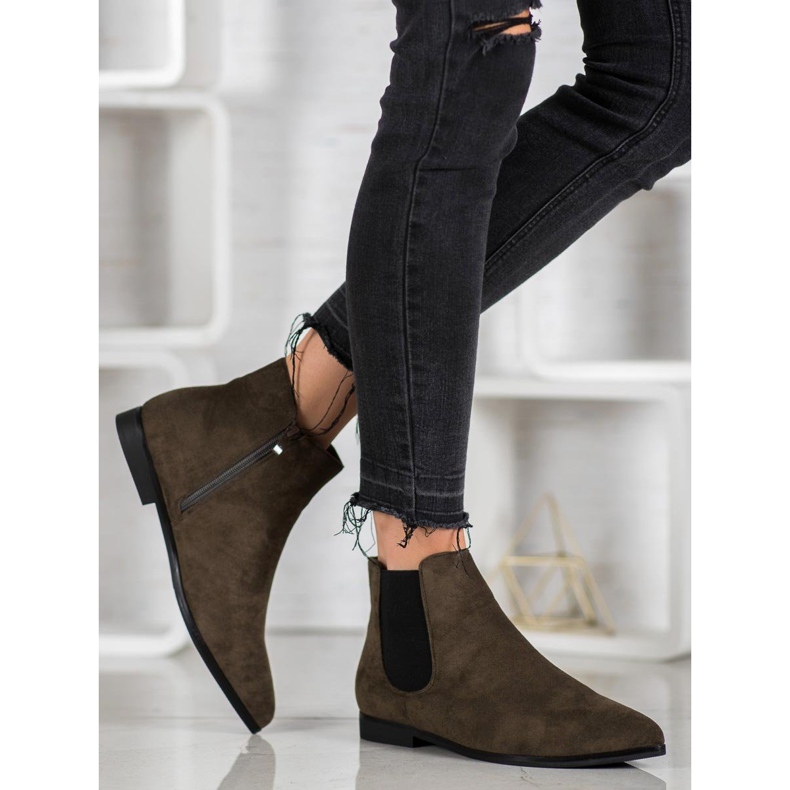 Marquiz Bottes En Spitz vert 1