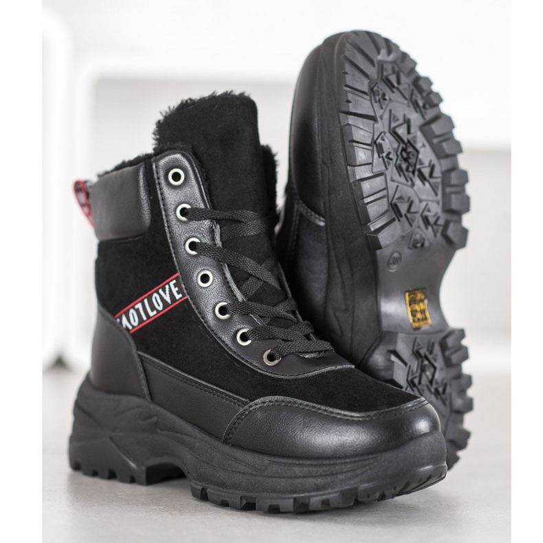 Haver Baskets chaudes noir 1