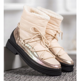 Bottes de neige en textile VICES d'or 3