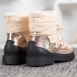 Bottes de neige en textile VICES d'or 2