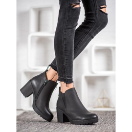 J. Star Bottes à talons hauts le noir 2