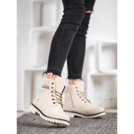 SHELOVET Trappeurs avec fermeture éclair brun 2