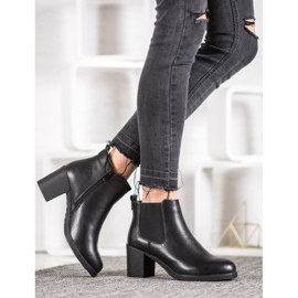 J. Star Bottines Avec Une Fermeture Éclair le noir 1
