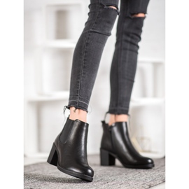 J. Star Bottines Avec Une Fermeture Éclair le noir 2