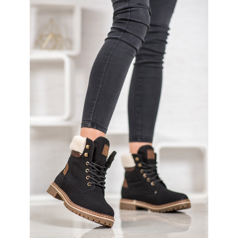 SDS Trappeurs textiles brun le noir gris 2