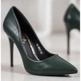 Small Swan talons hauts sexy vert 1