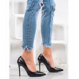 Small Swan talons hauts sexy noir 1