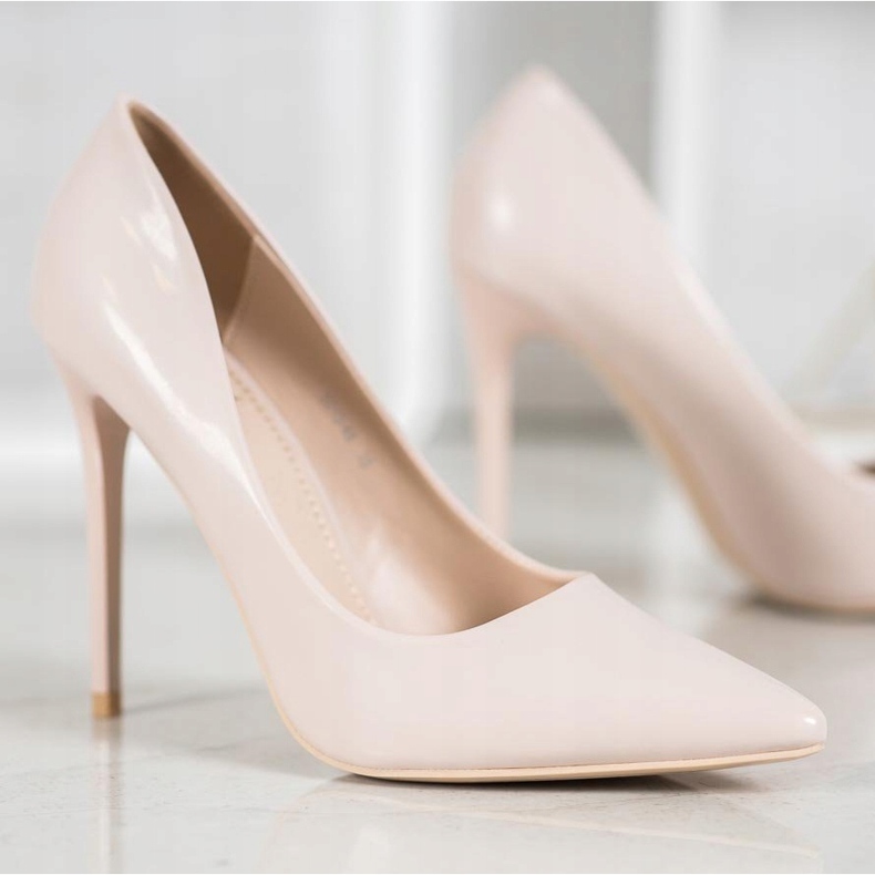 Small Swan Goupilles vernies brun 1