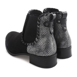 Bottes chaudes C307 Noir le noir 1