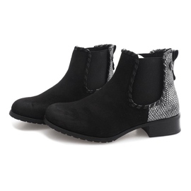 Bottes chaudes C307 Noir le noir 4
