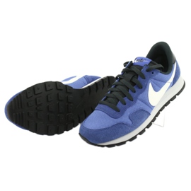 Chaussure Nike Air Pegasus 83 M 827921-401 blanche bleu gris 5