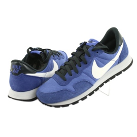 Chaussure Nike Air Pegasus 83 M 827921-401 blanche bleu gris 4