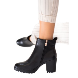 Bella Paris Bottes confortables avec isolation le noir 3