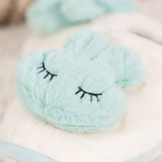 SHELOVET Chaussons chauds bleu 2