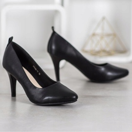 J. Star Escarpins confortables le noir 1
