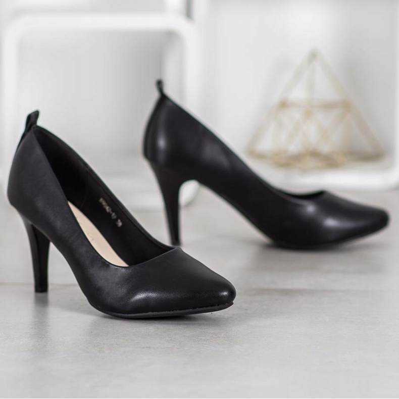 J. Star Escarpins confortables noir 1