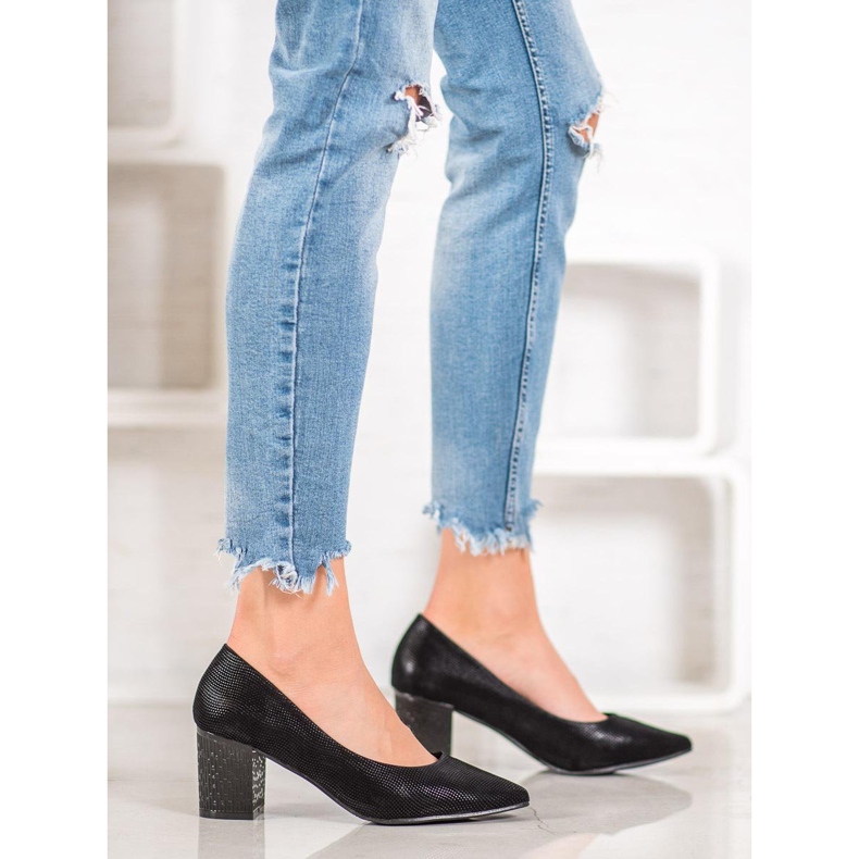Goodin Escarpins à la mode le noir 1