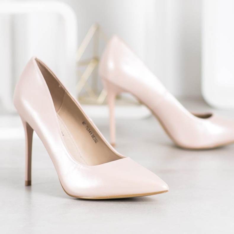 Goodin talons hauts à la mode brun 2