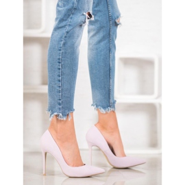 Vices Talons en daim violet 3
