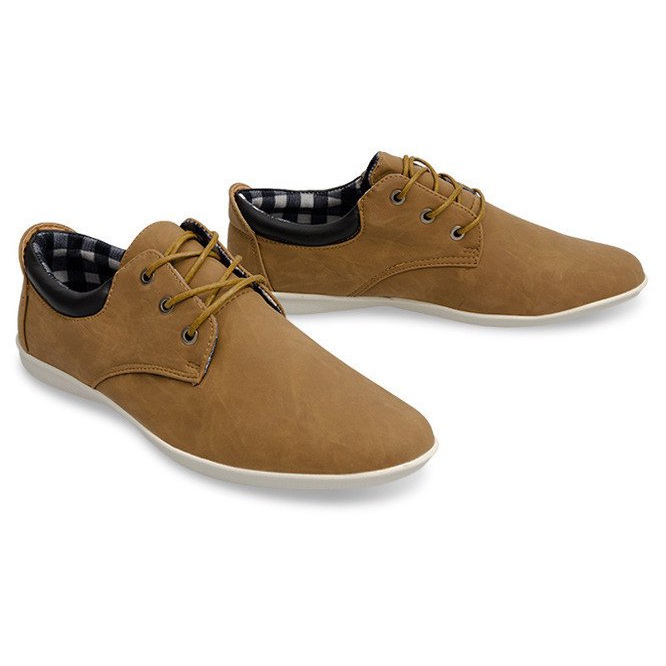 Chaussures stylées B01 Camel brun 2