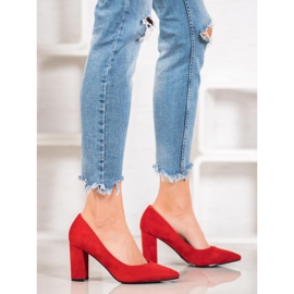 Ch. Creation Escarpins classiques rouge 5