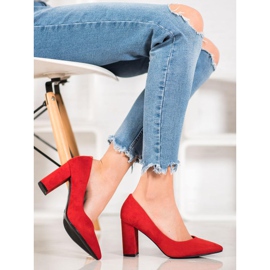 Ch. Creation Escarpins classiques rouge 1