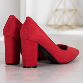 Ch. Creation Escarpins classiques rouge 3