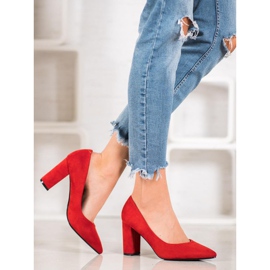 Ch. Creation Escarpins classiques rouge 4
