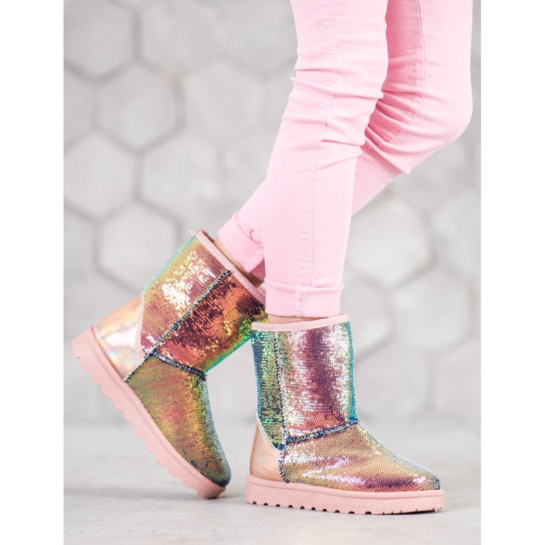 SHELOVET Mukluki Avec Paillettes multicolore 1