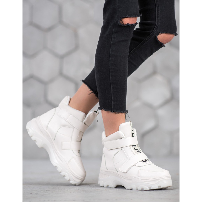 Bona Belles bottes blanches 1