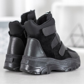 Bona Bottines à la mode noires 1