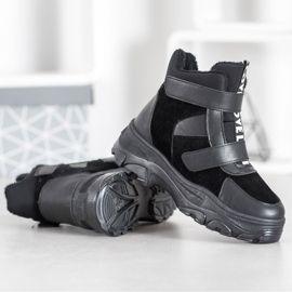 Bona Bottines à la mode noires le noir 4