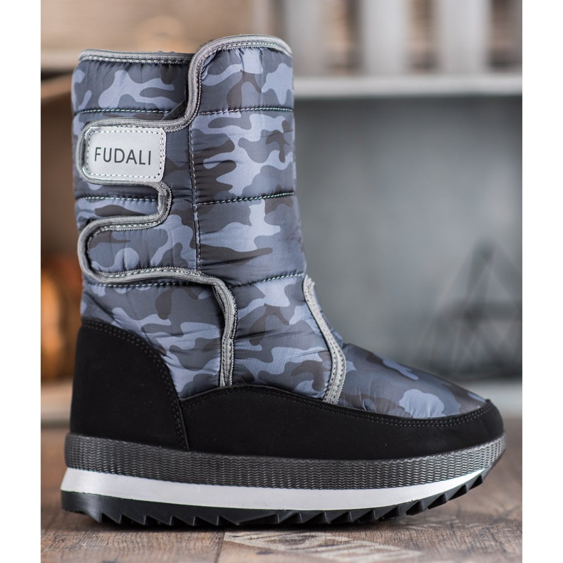 SHELOVET Bottes de neige Moro gris 2