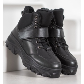 Bona Bottines à la mode noires le noir 2
