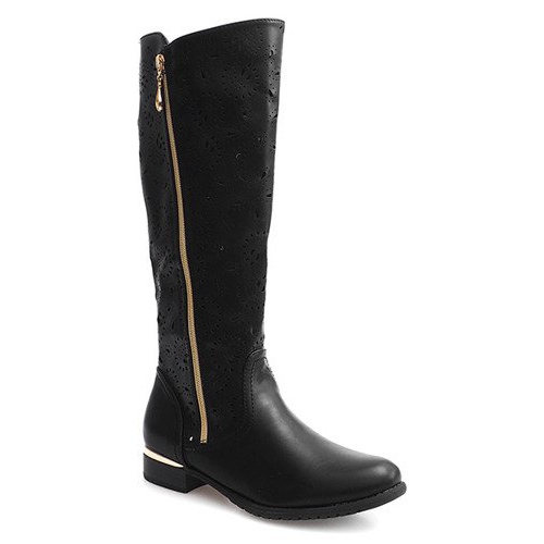 Bottes ajourées 6769 Noir le noir 1