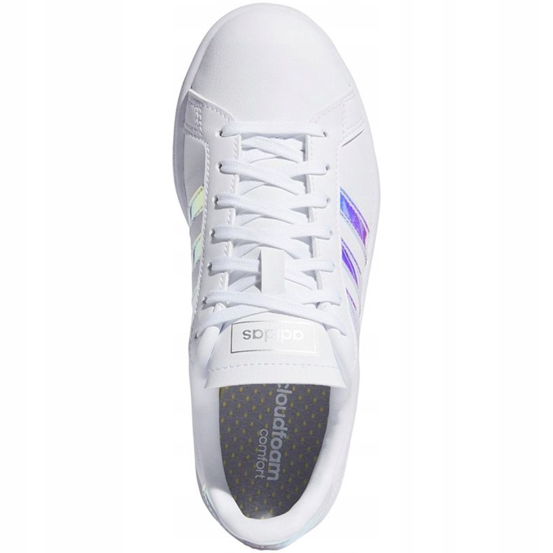 Chaussures Adidas Grand Court W EE9689 blanc 1