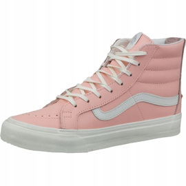 Chaussures Vans Sk8-Hi Slim Zip W VXH8JMZ rose 1