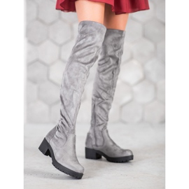 Seastar Bottes de plate-forme gris 1