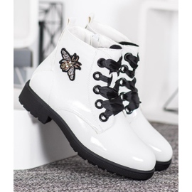Sergio Leone Bottes avec application blanche 4