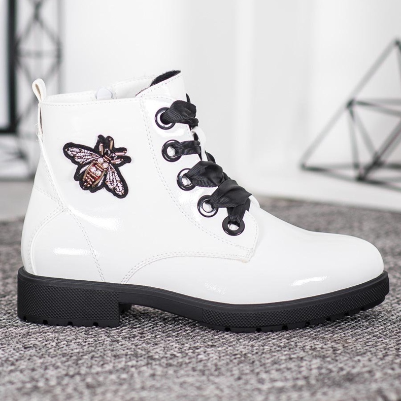 Sergio Leone Bottes avec application blanche 2