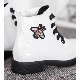 Sergio Leone Bottes avec application blanche 5
