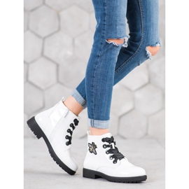 Sergio Leone Bottes avec application blanche 6