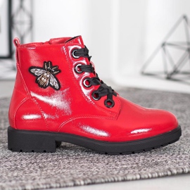 Sergio Leone Bottes avec application rouge 7